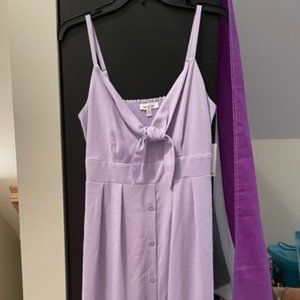 Kensie summer midi dress- Size 8 - Lilac color- sleeveless NWT!!
